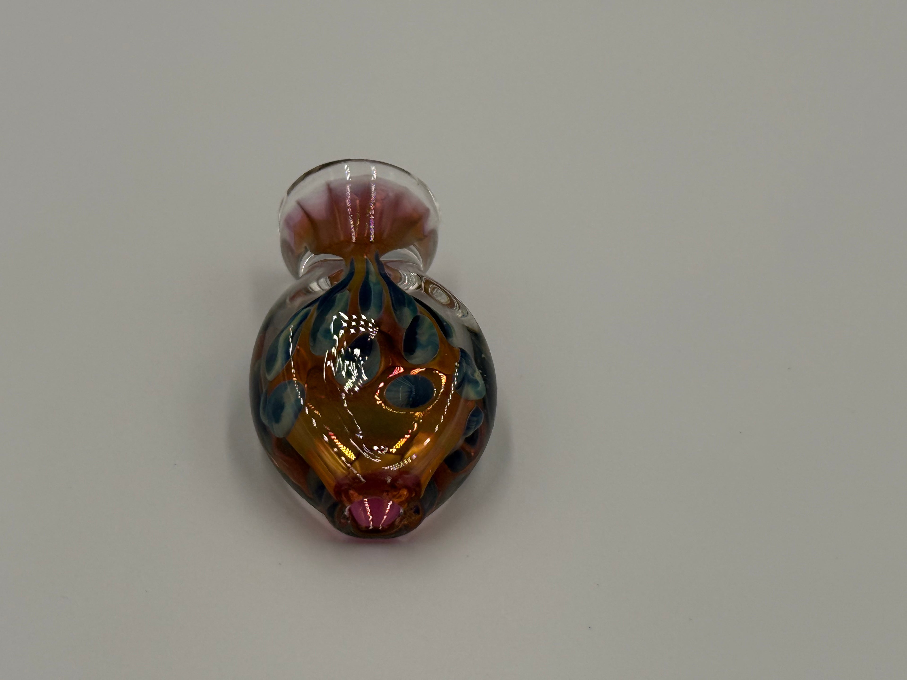 Home Blown Glass Pocket Pal Hand Blown Glass Pipe – Made in USA – Assorted Colors