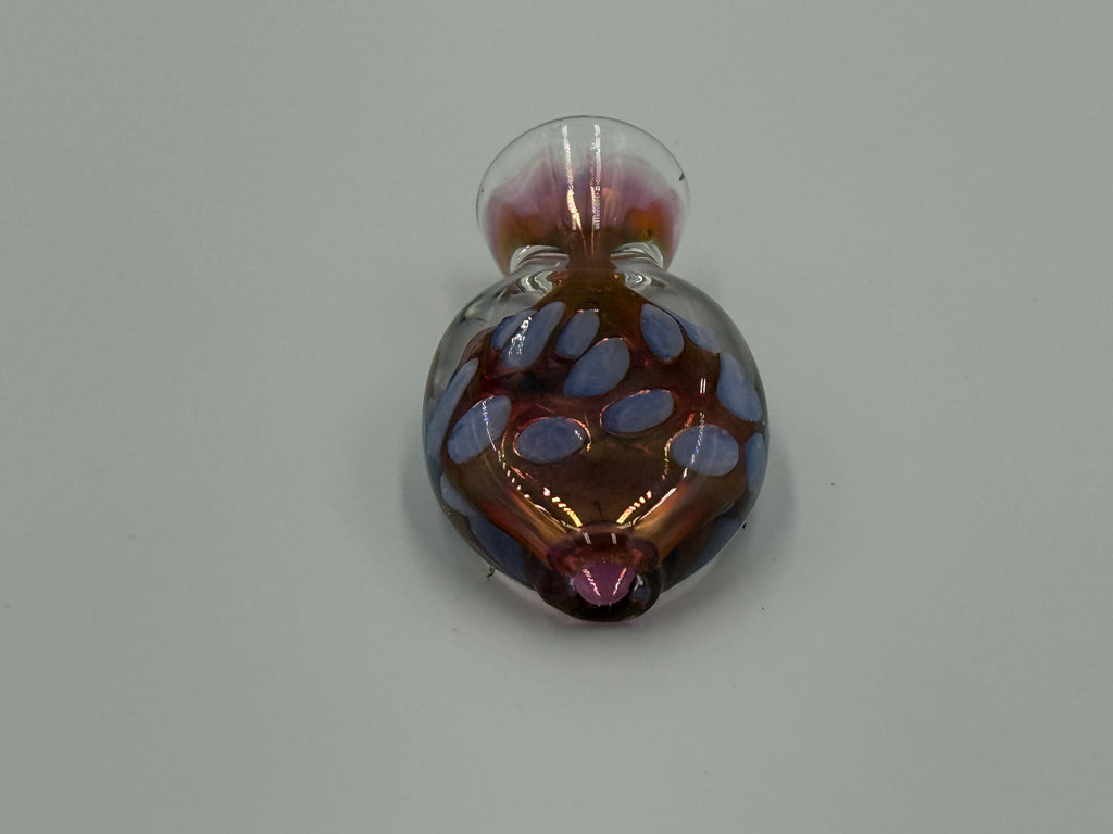 Home Blown Glass Pocket Pal Hand Blown Glass Pipe – Made in USA – Assorted Colors