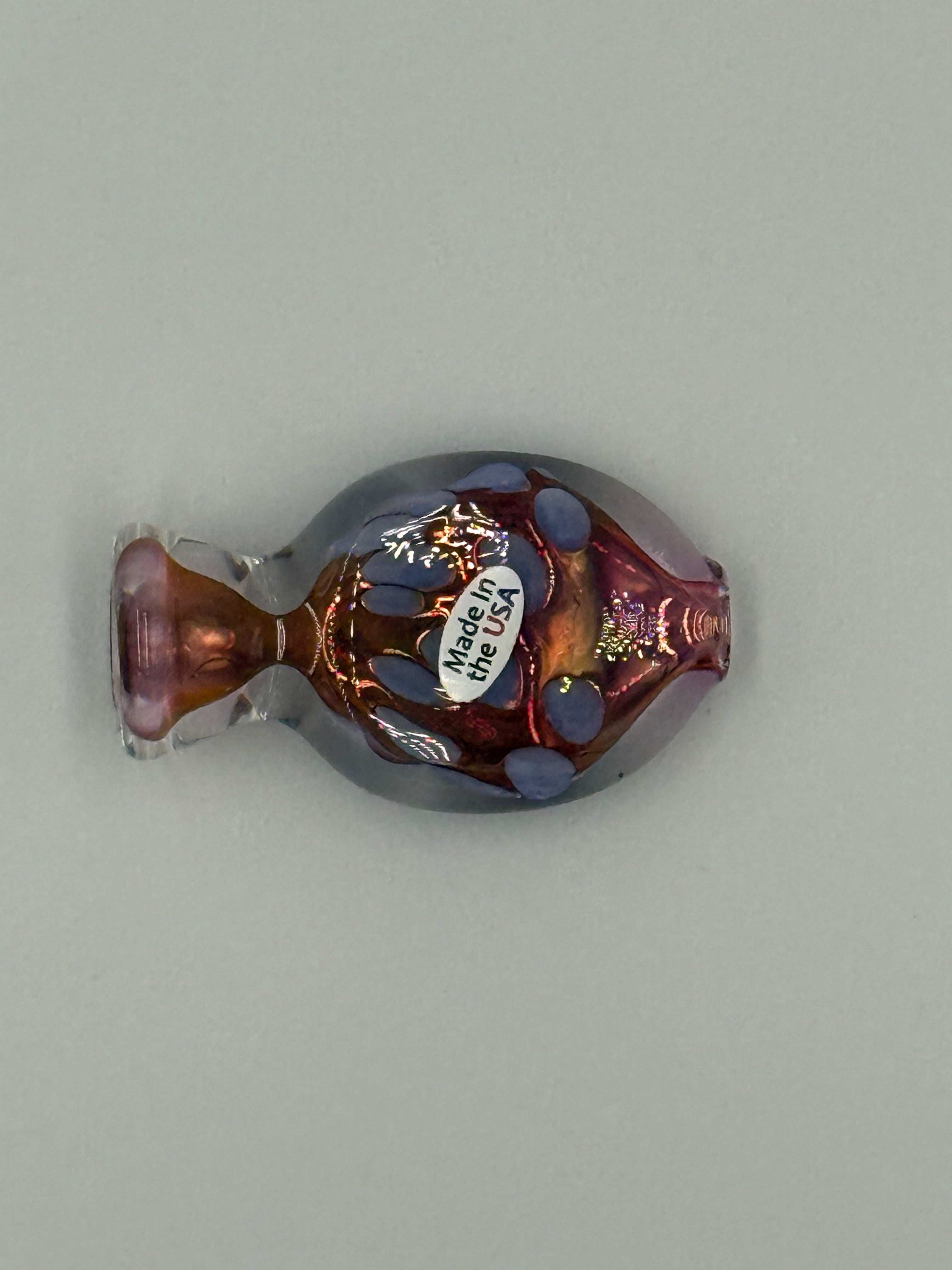 Home Blown Glass Pocket Pal Hand Blown Glass Pipe – Made in USA – Assorted Colors