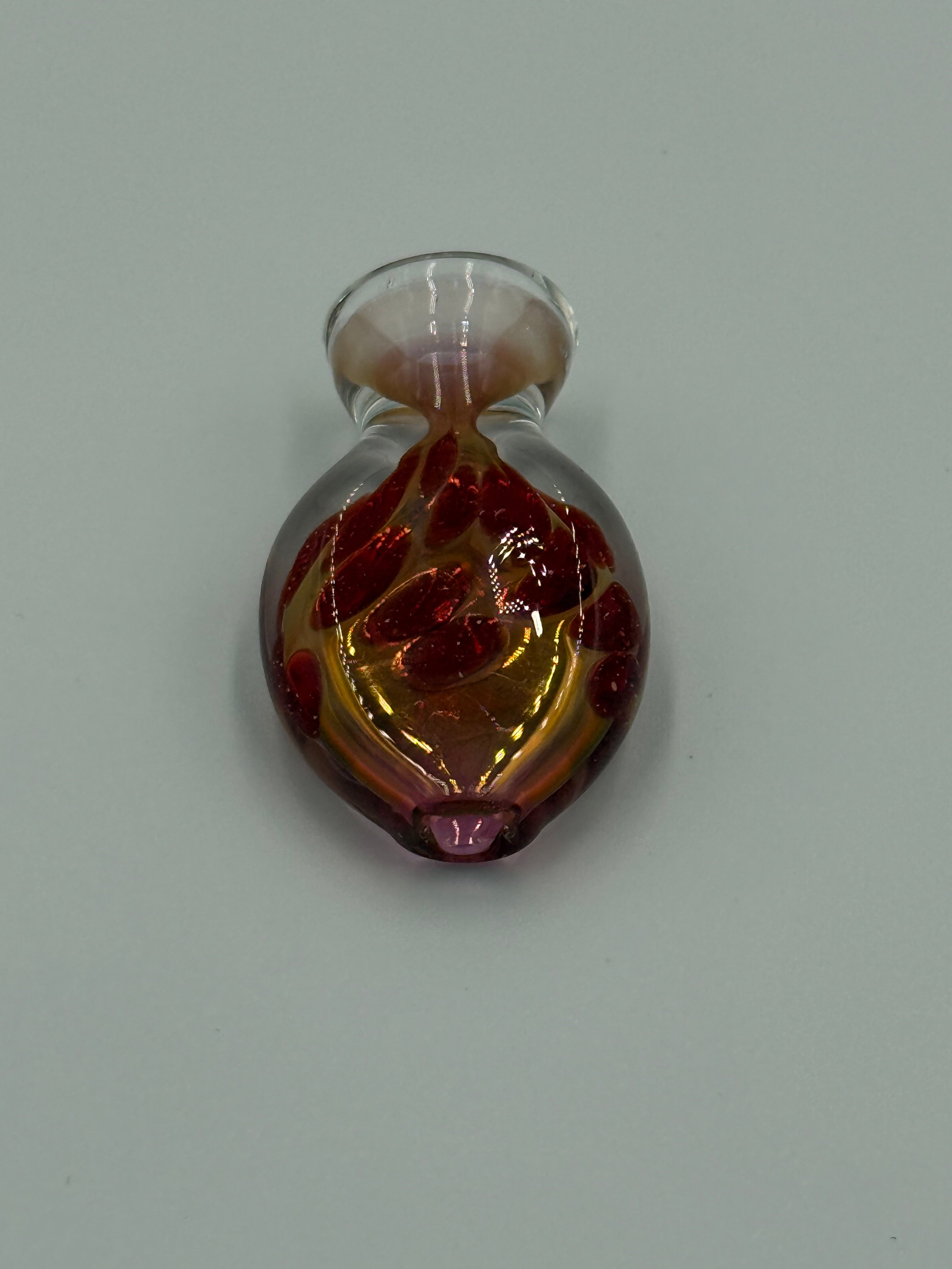 Home Blown Glass Pocket Pal Hand Blown Glass Pipe – Made in USA – Assorted Colors