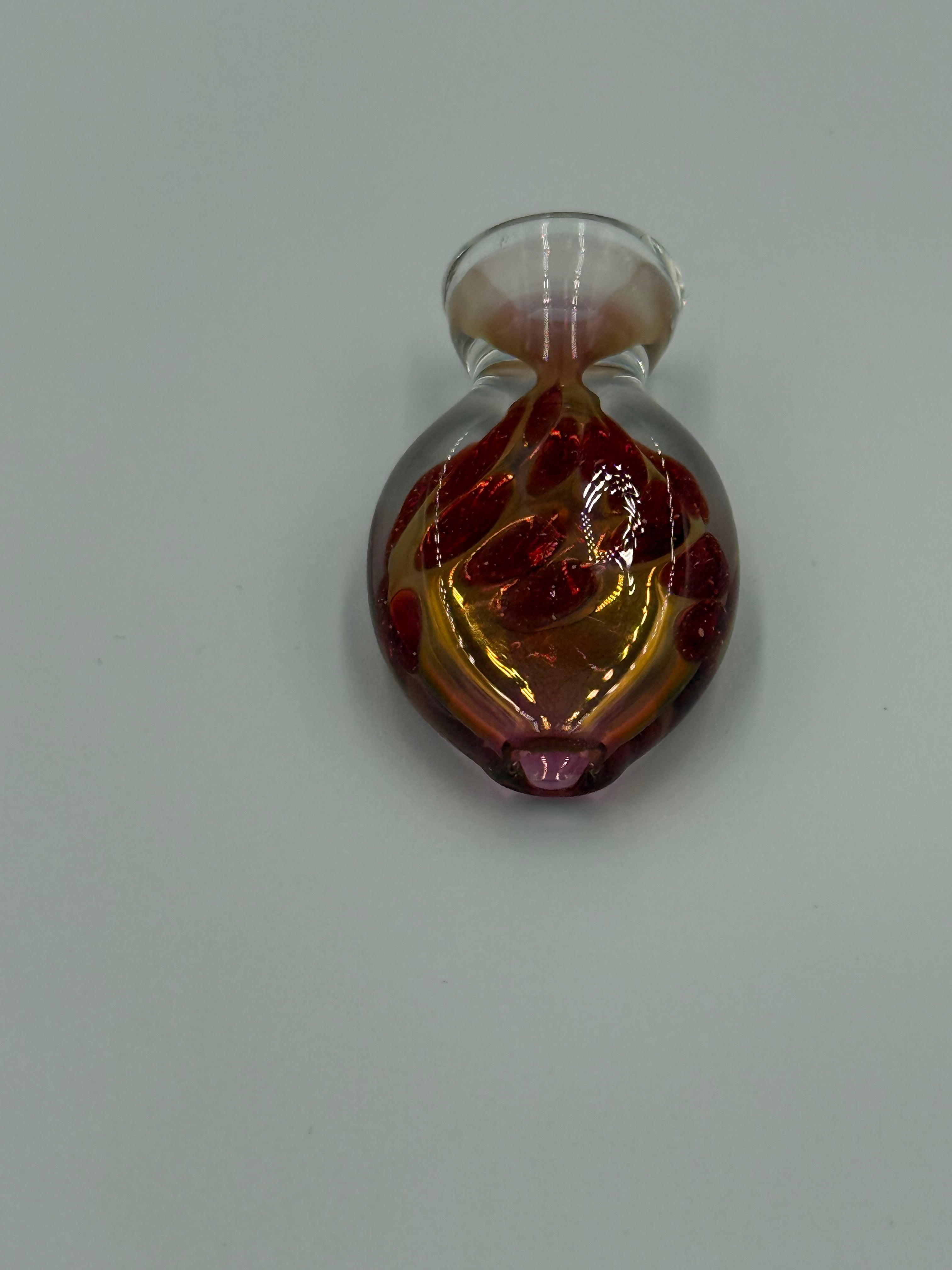 Home Blown Glass Pocket Pal Hand Blown Glass Pipe – Made in USA – Assorted Colors