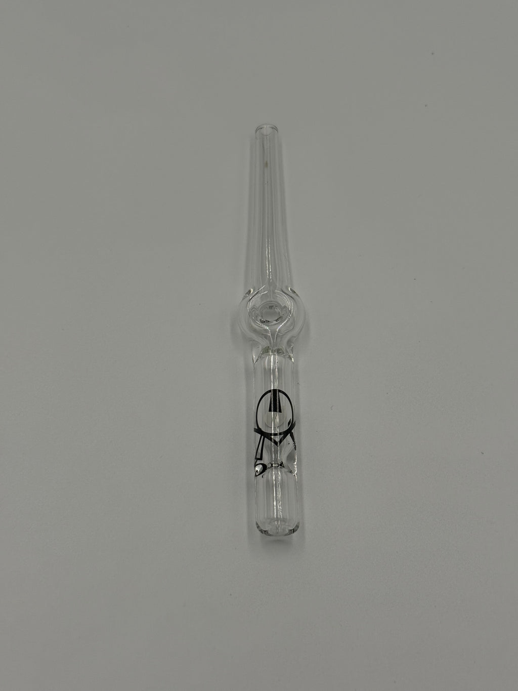 Home Blown Glass Road Straw – Air-Cooled Borosilicate Glass Nectar Straw | Clear