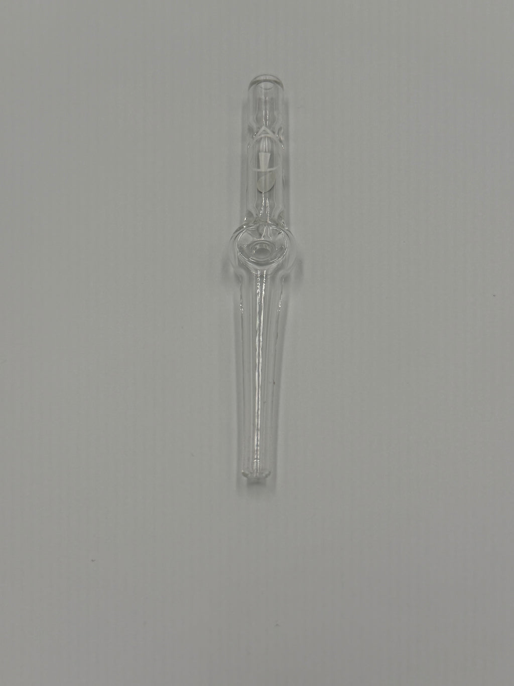 Home Blown Glass Road Straw – Air-Cooled Borosilicate Glass Nectar Straw | Clear