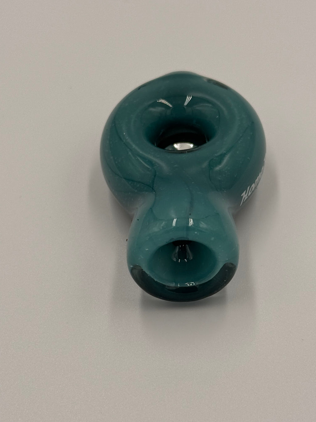 Hand Blown Glass Ring Chillum Pipe – Compact Pocket Pipe – Assorted Colors – Made in USA