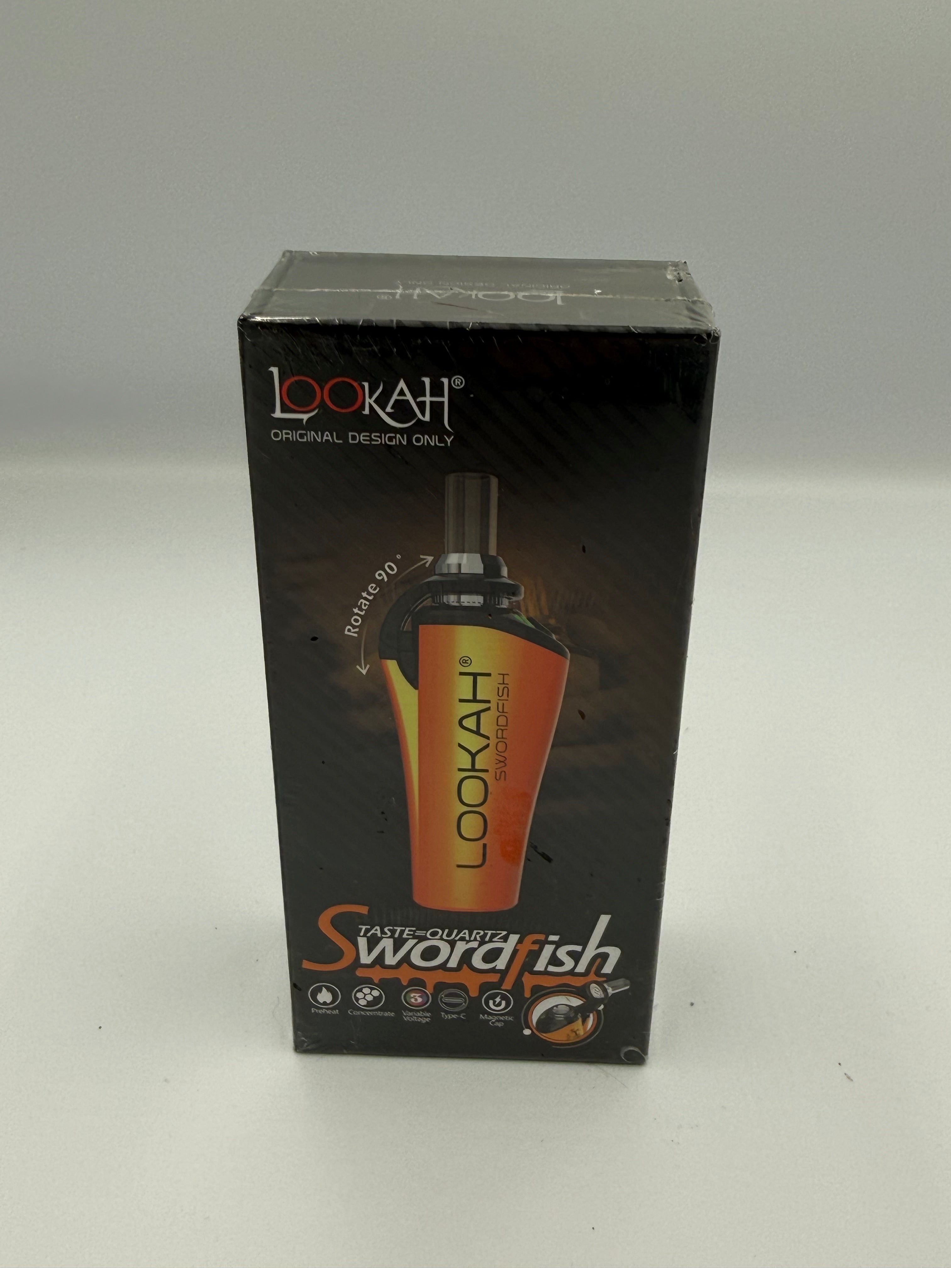 Lookah Swordfish Portable Electric Wax Vaporizer – Blue Quartz Concentrate Dab Pen