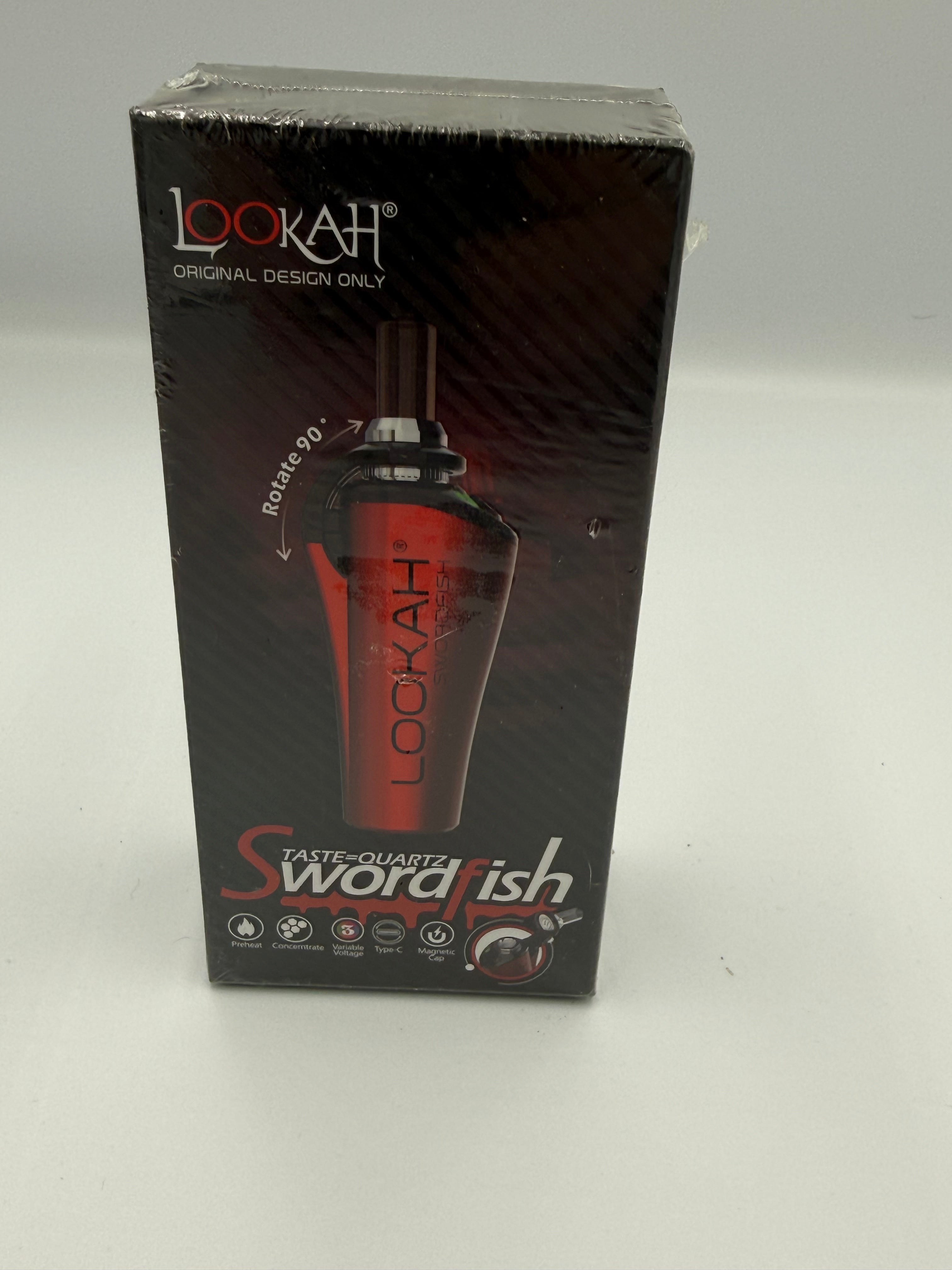 Lookah Swordfish Portable Electric Wax Vaporizer – Blue Quartz Concentrate Dab Pen