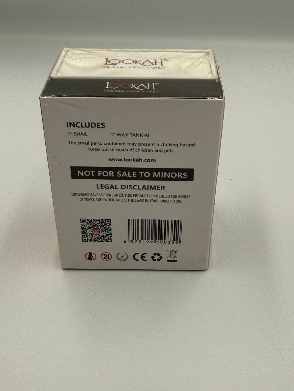 Lookah Snail Wax Vaporizer Kit – Portable 510 Battery for Wax Concentrates