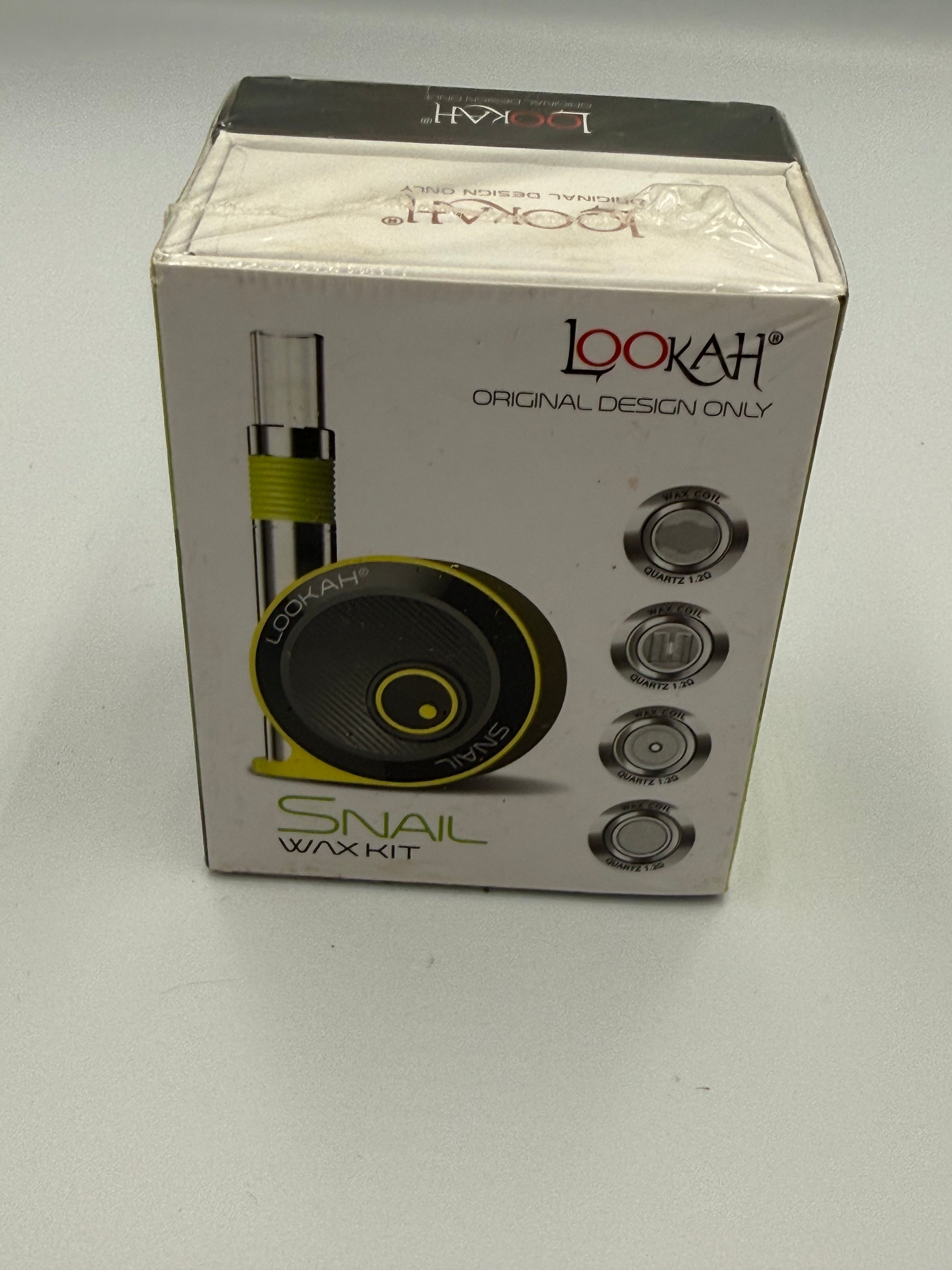 Lookah Snail Wax Vaporizer Kit – Portable 510 Battery for Wax Concentrates
