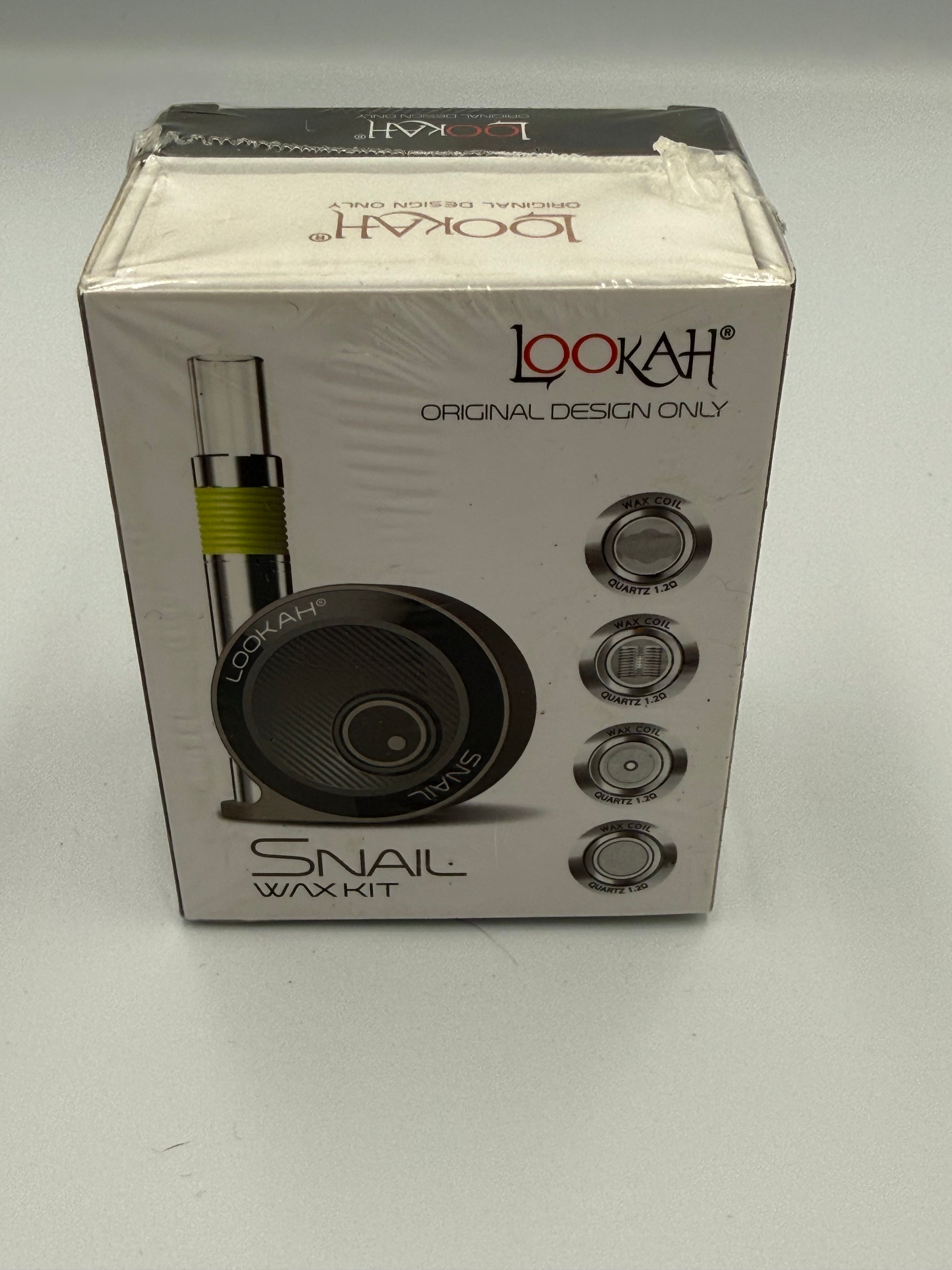 Lookah Snail Wax Vaporizer Kit – Portable 510 Battery for Wax Concentrates