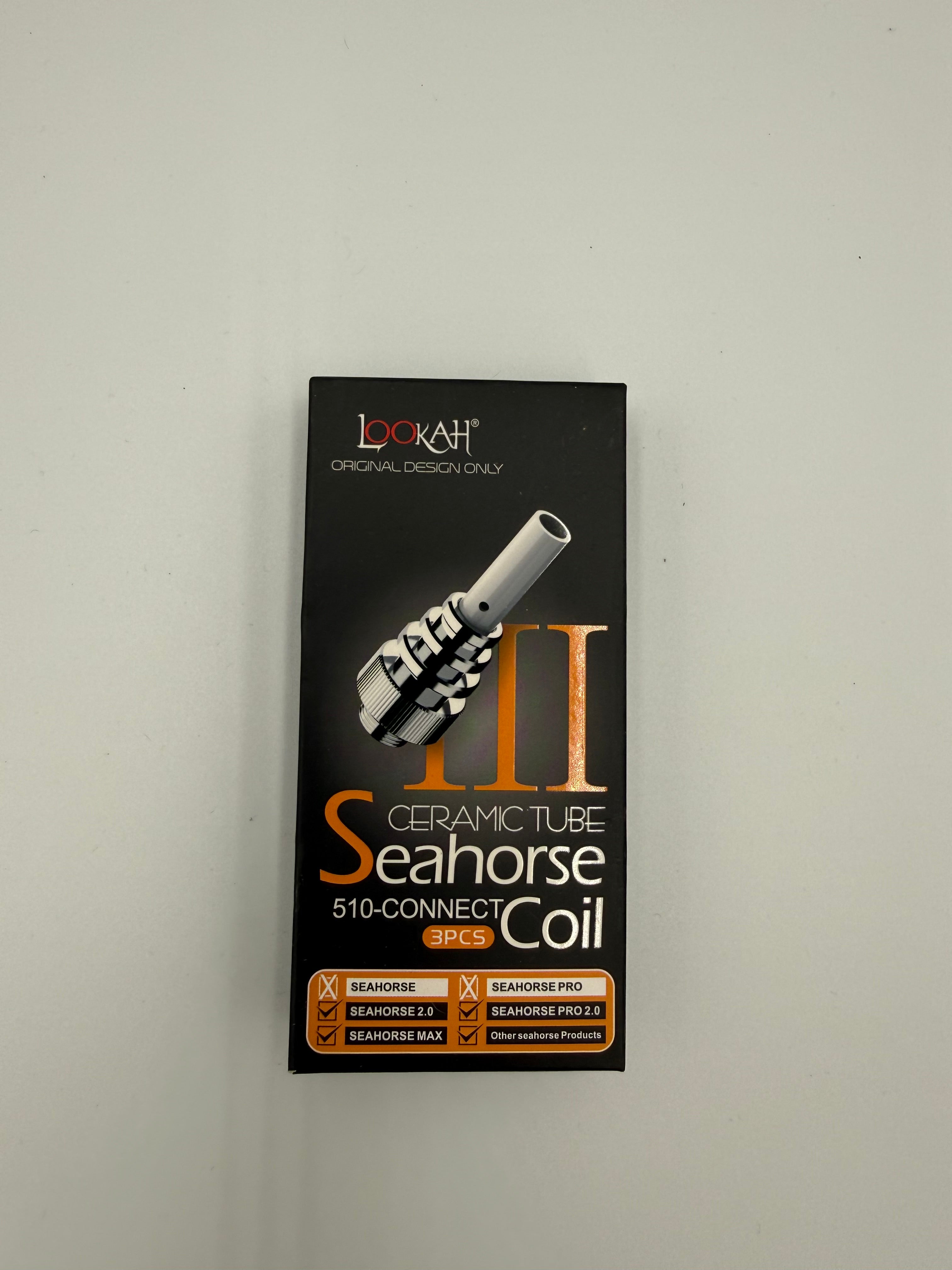 Lookah Seahorse II Ceramic Tube Replacement Coils (3-Pack) | 510 Connect
