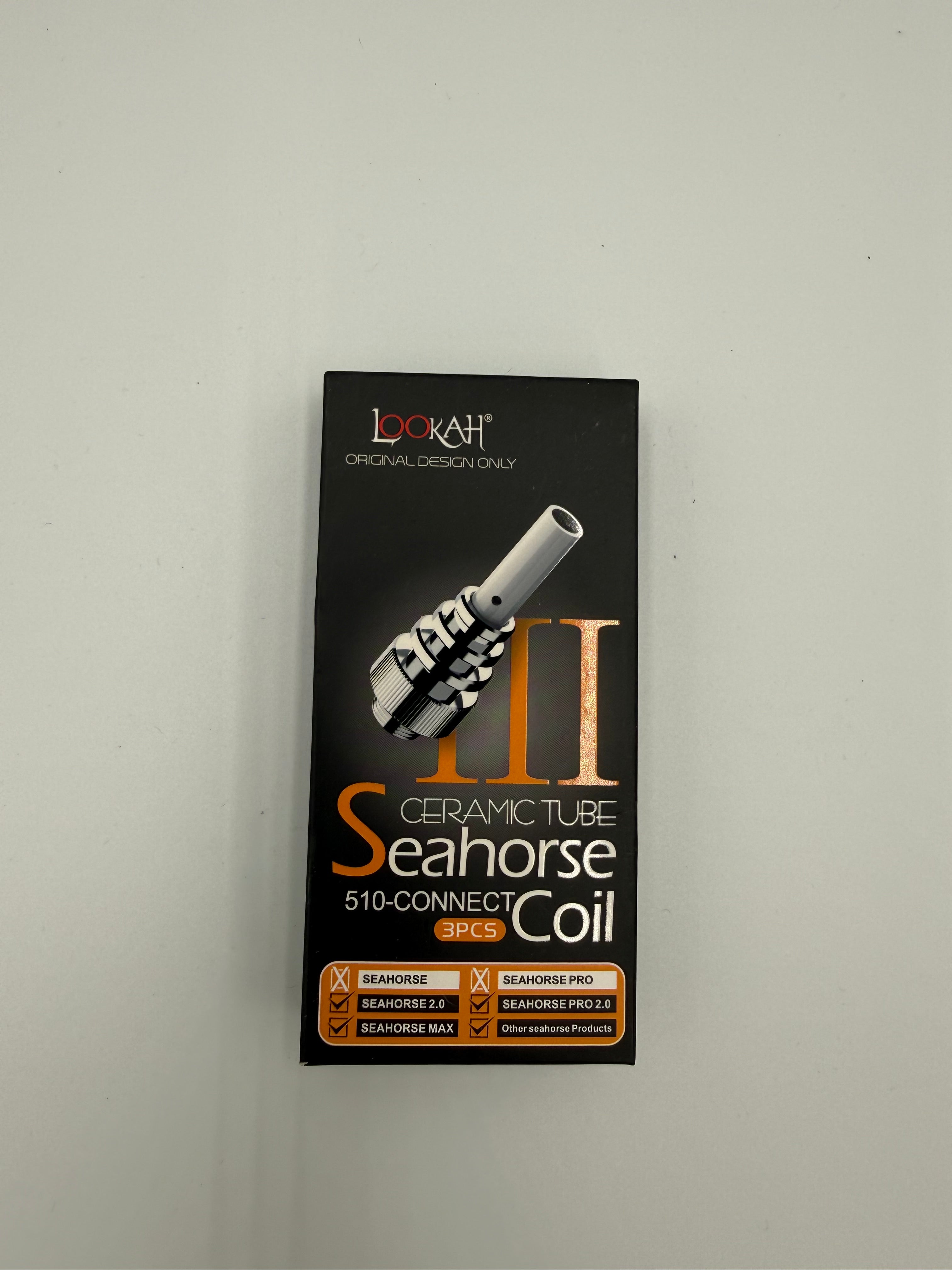 Lookah Seahorse II Ceramic Tube Replacement Coils (3-Pack) | 510 Connect
