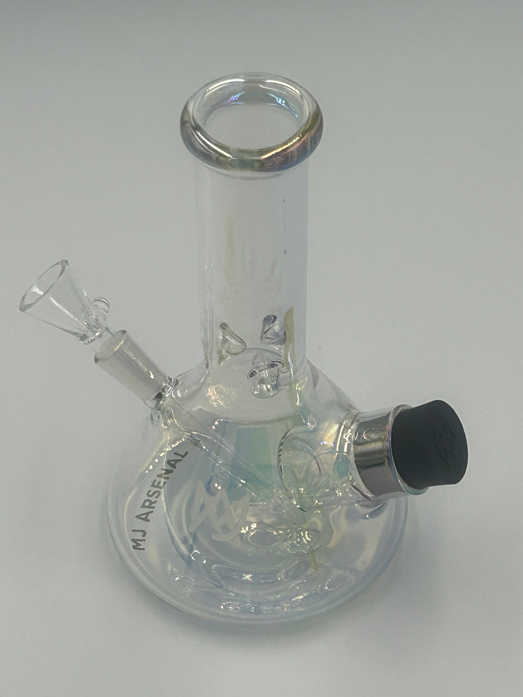 MJ Arsenal Cache Water Pipe | Borosilicate Glass Water Pipe with Hidden Storage