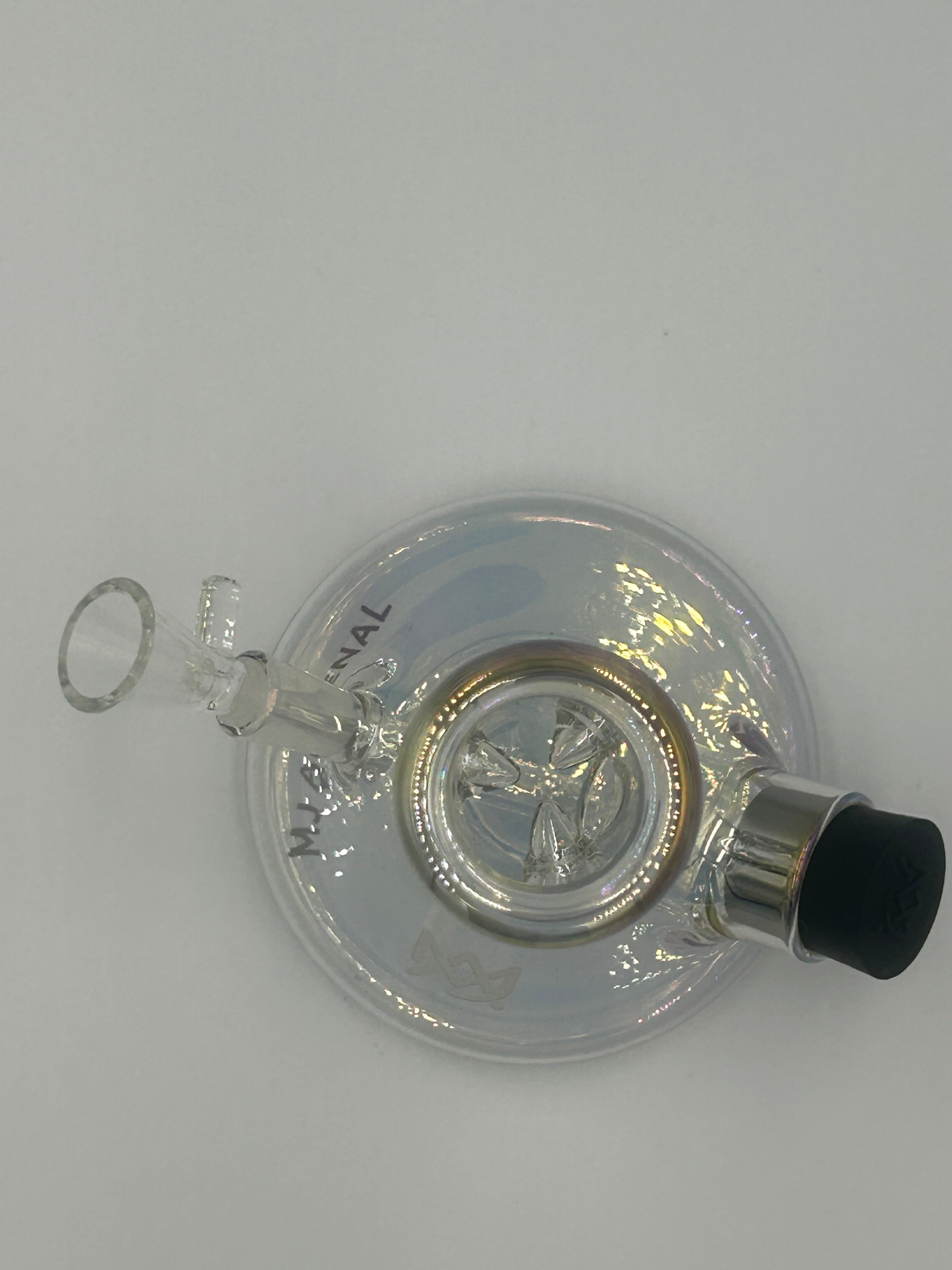 MJ Arsenal Cache Water Pipe | Borosilicate Glass Water Pipe with Hidden Storage