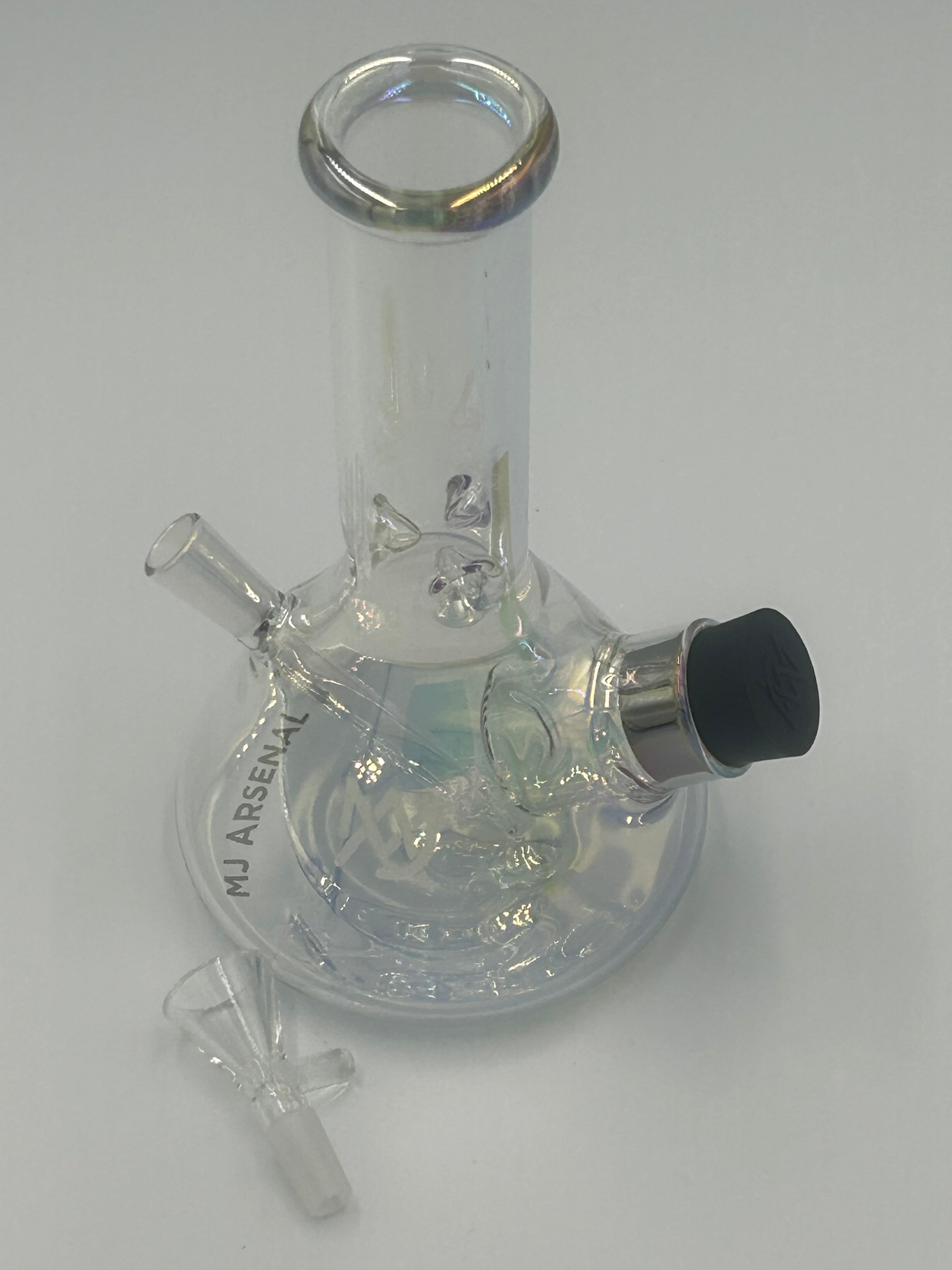 MJ Arsenal Cache Water Pipe | Borosilicate Glass Water Pipe with Hidden Storage