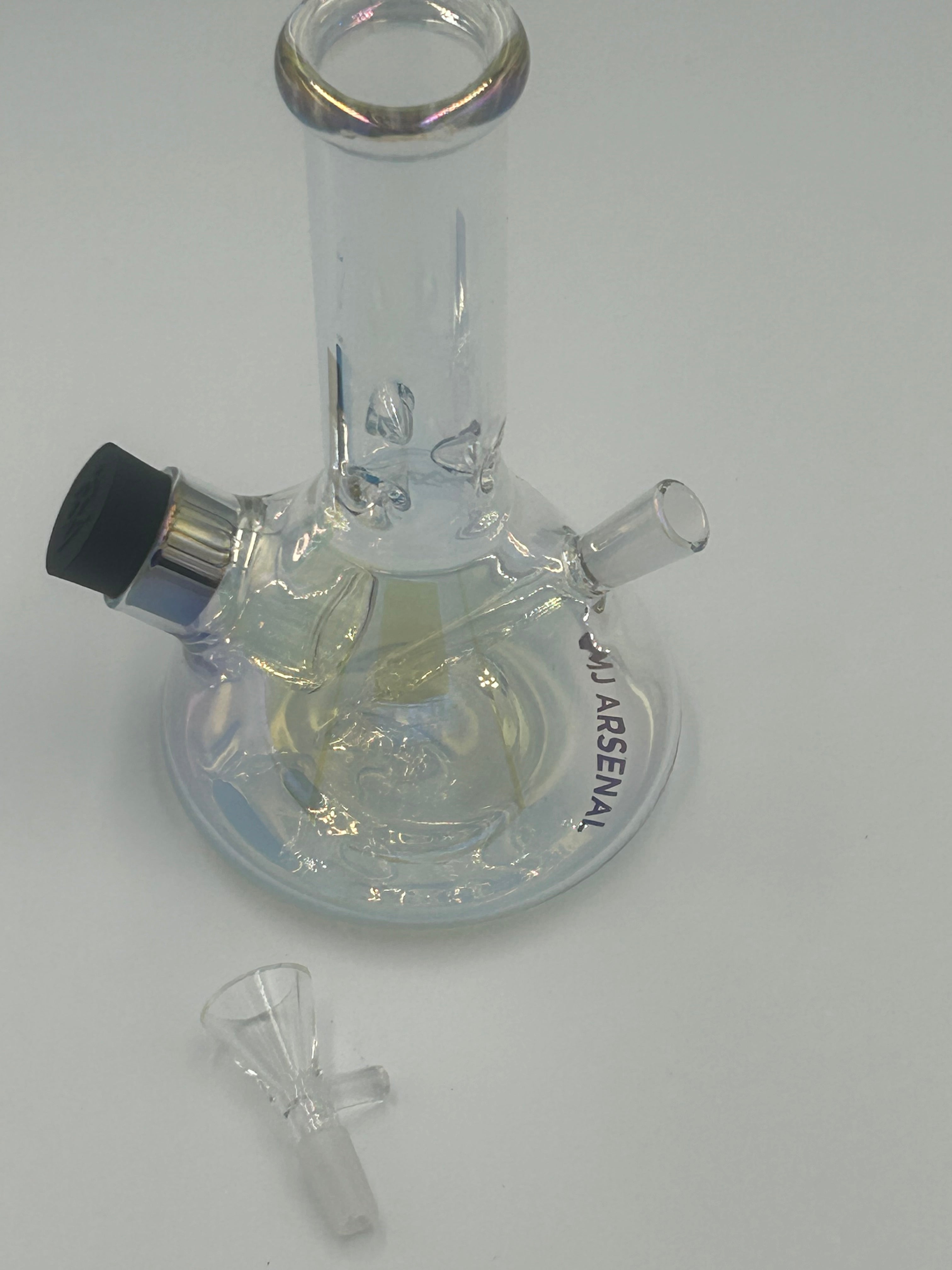 MJ Arsenal Cache Water Pipe | Borosilicate Glass Water Pipe with Hidden Storage