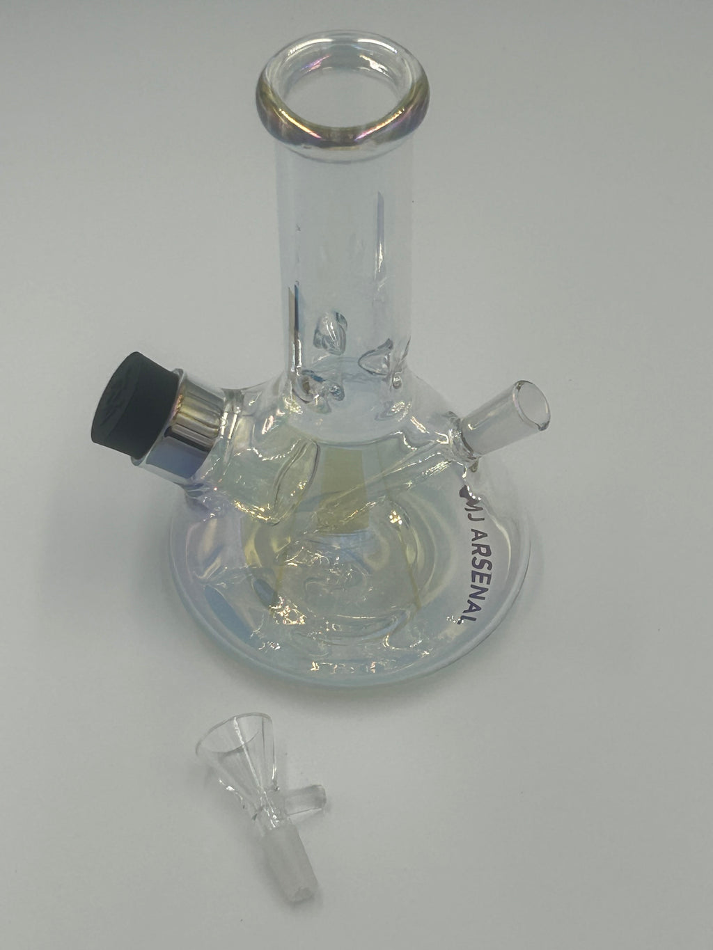 MJ Arsenal Cache Water Pipe | Borosilicate Glass Water Pipe with Hidden Storage