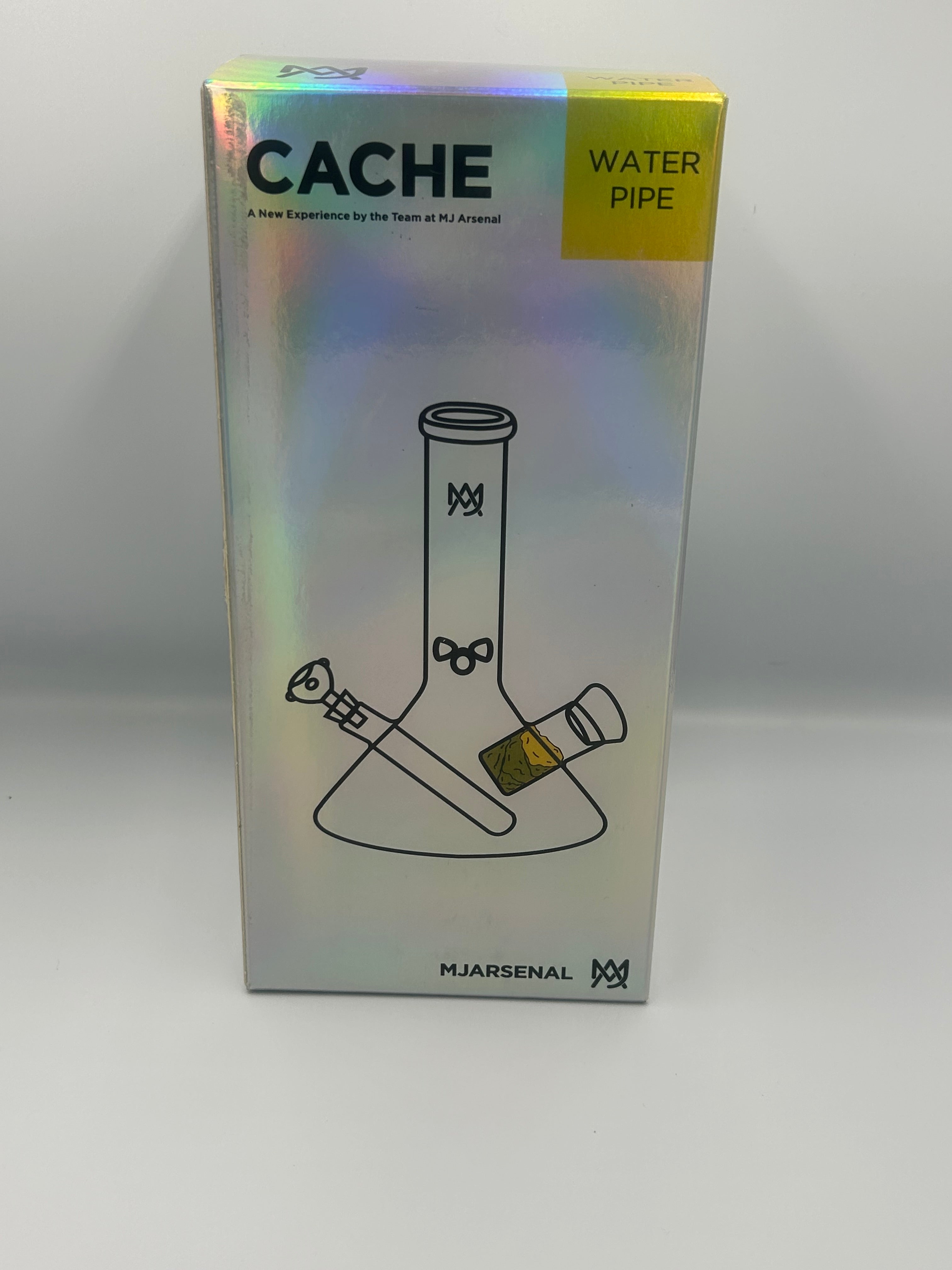 MJ Arsenal Cache Water Pipe | Borosilicate Glass Water Pipe with Hidden Storage