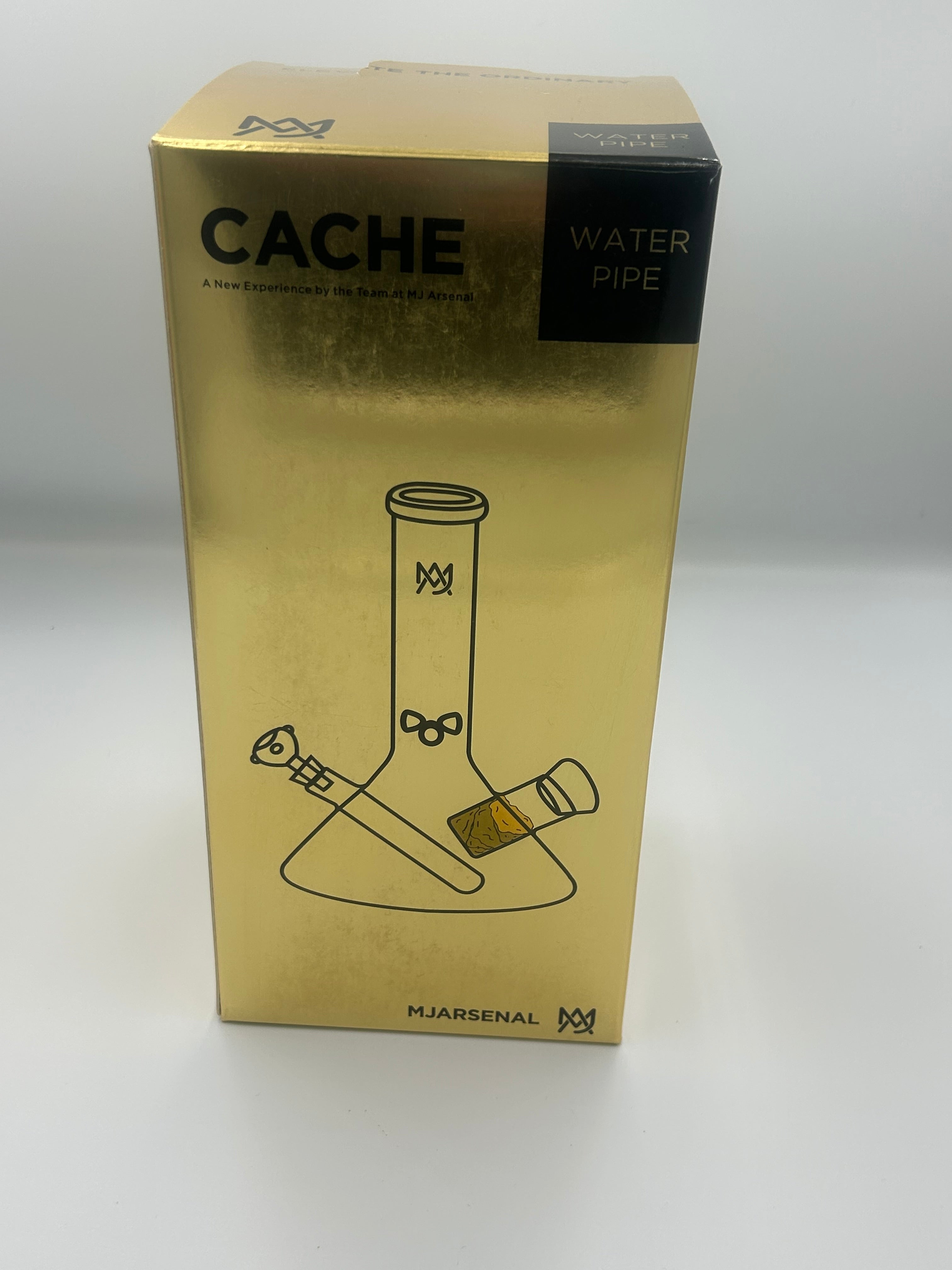 MJ Arsenal Cache Water Pipe | Borosilicate Glass Water Pipe with Hidden Storage