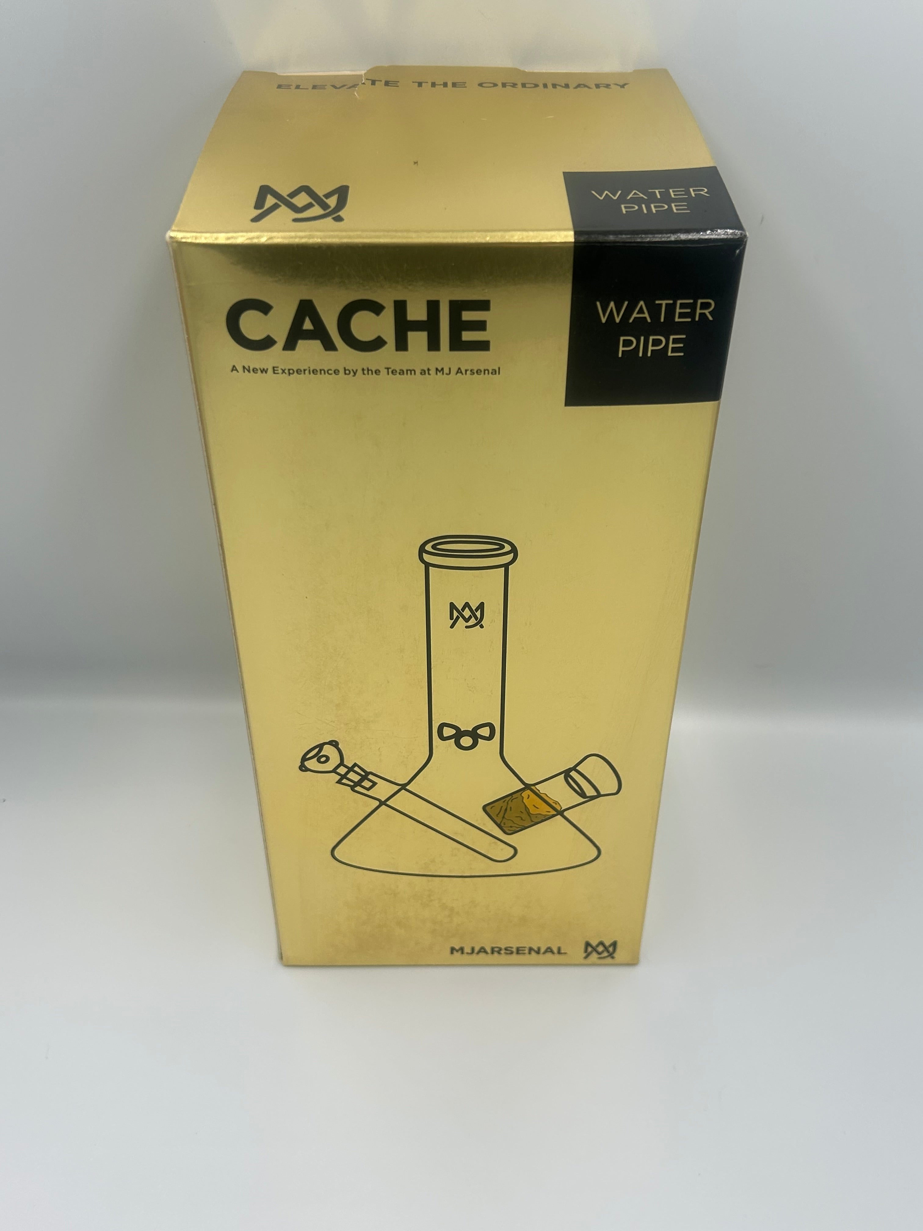 MJ Arsenal Cache Water Pipe | Borosilicate Glass Water Pipe with Hidden Storage