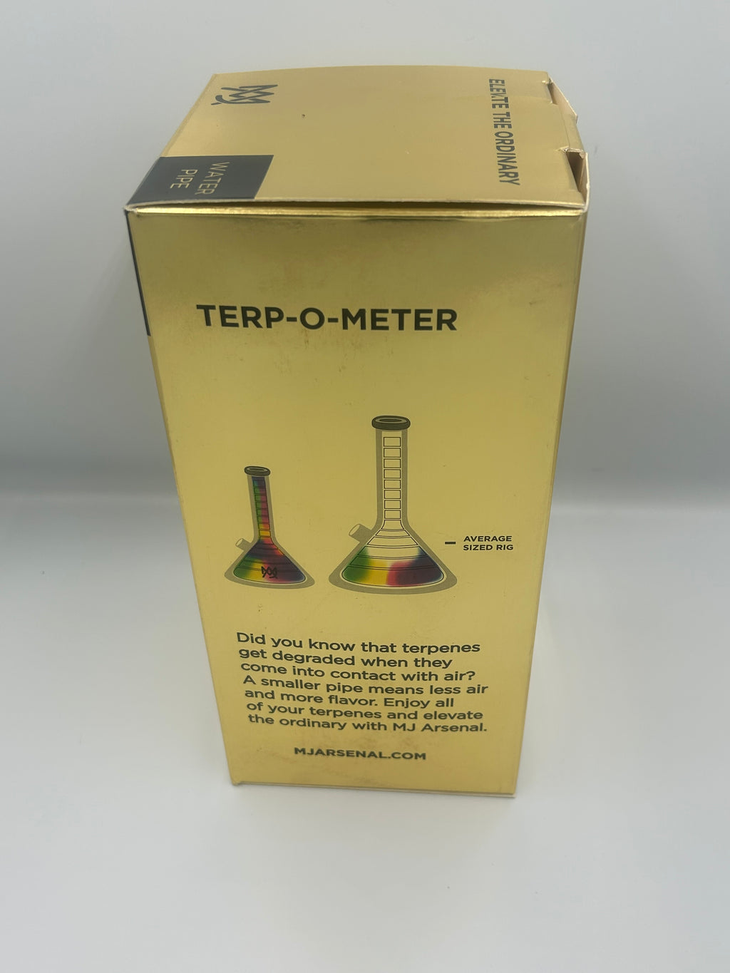 MJ Arsenal Cache Water Pipe | Borosilicate Glass Water Pipe with Hidden Storage