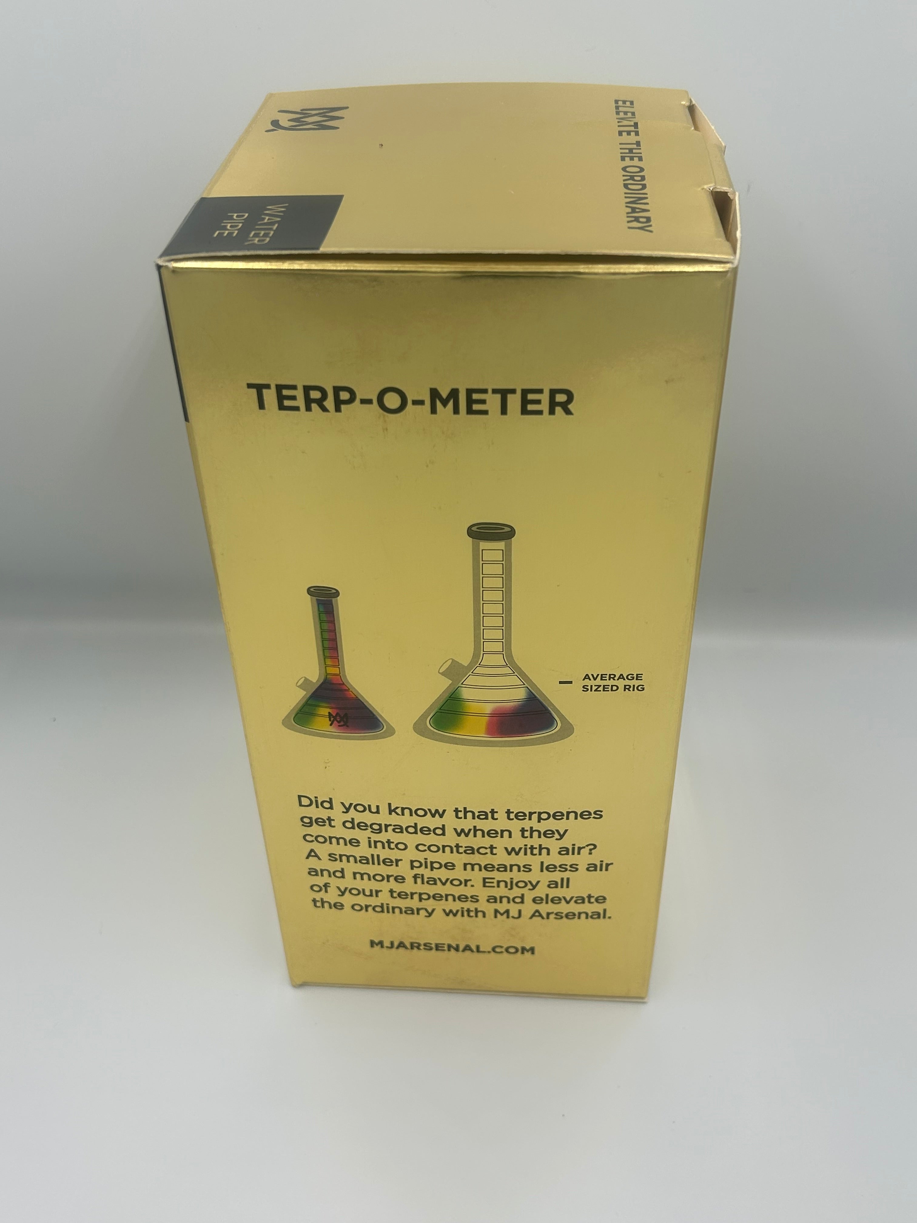 MJ Arsenal Cache Water Pipe | Borosilicate Glass Water Pipe with Hidden Storage