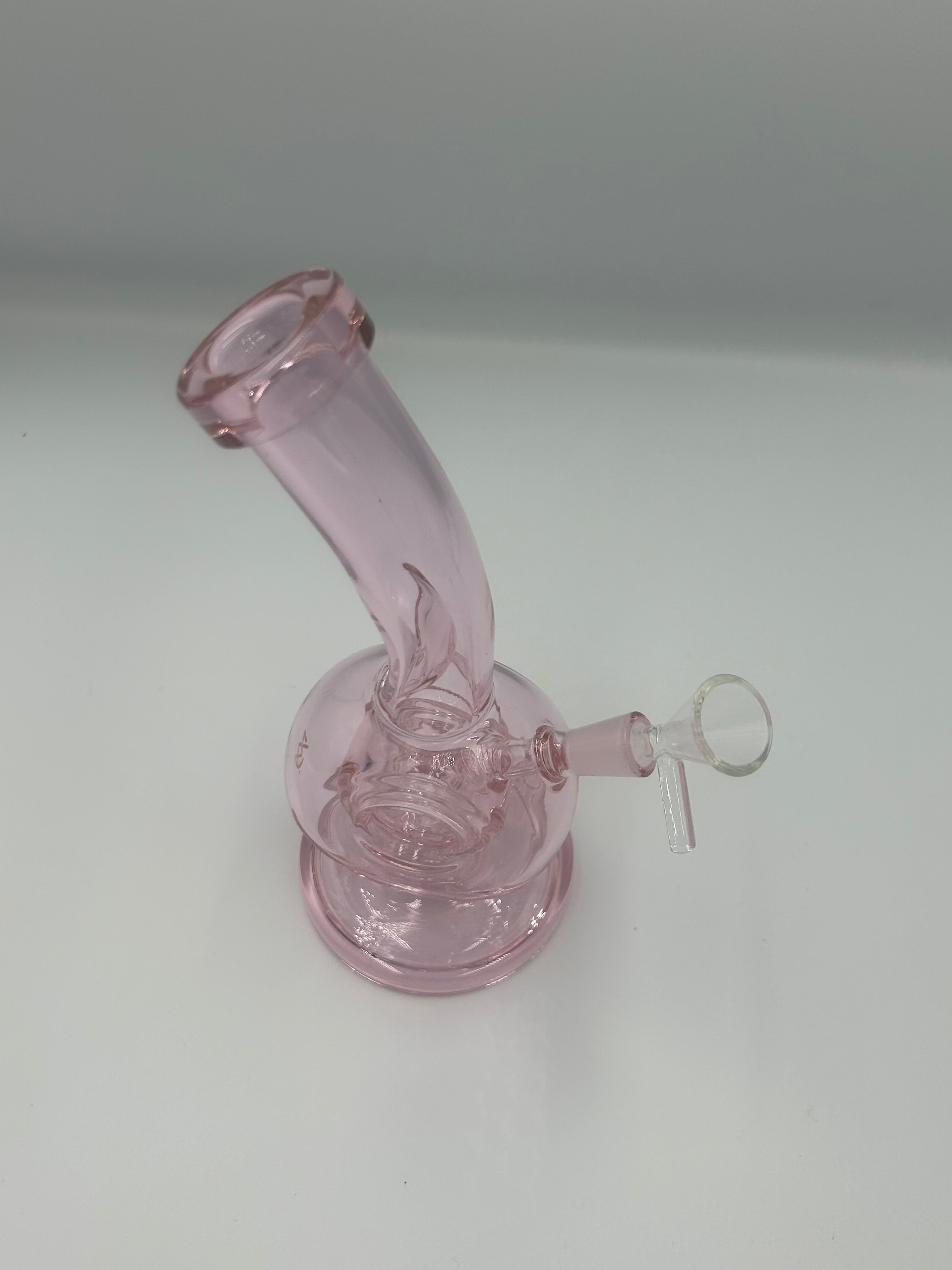 MJ Arsenal Saturn Orbital Series Mini Glass Water Pipe – 10mm Borosilicate Glass Bong with Circular Perc