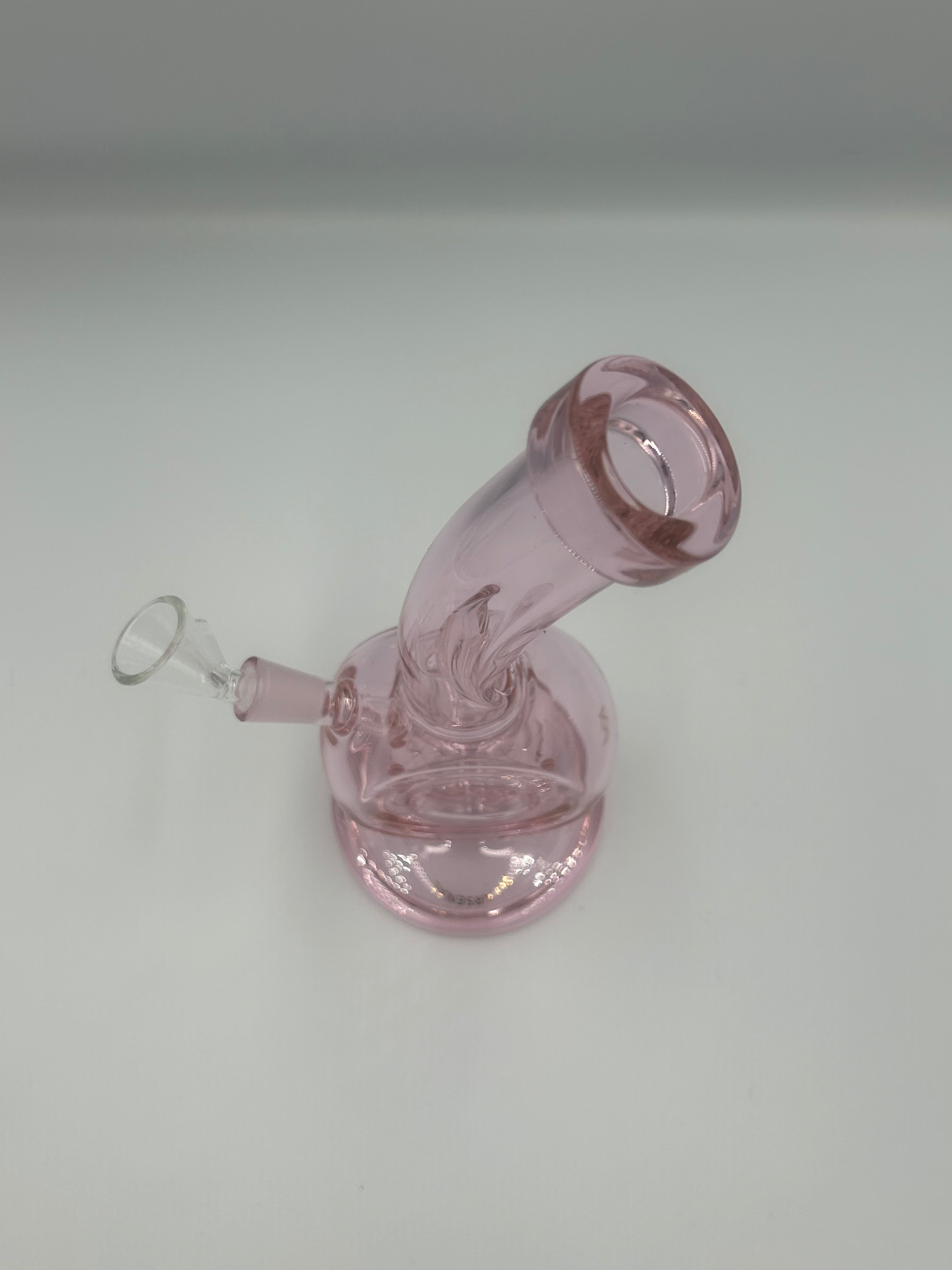MJ Arsenal Saturn Orbital Series Mini Glass Water Pipe – 10mm Borosilicate Glass Bong with Circular Perc