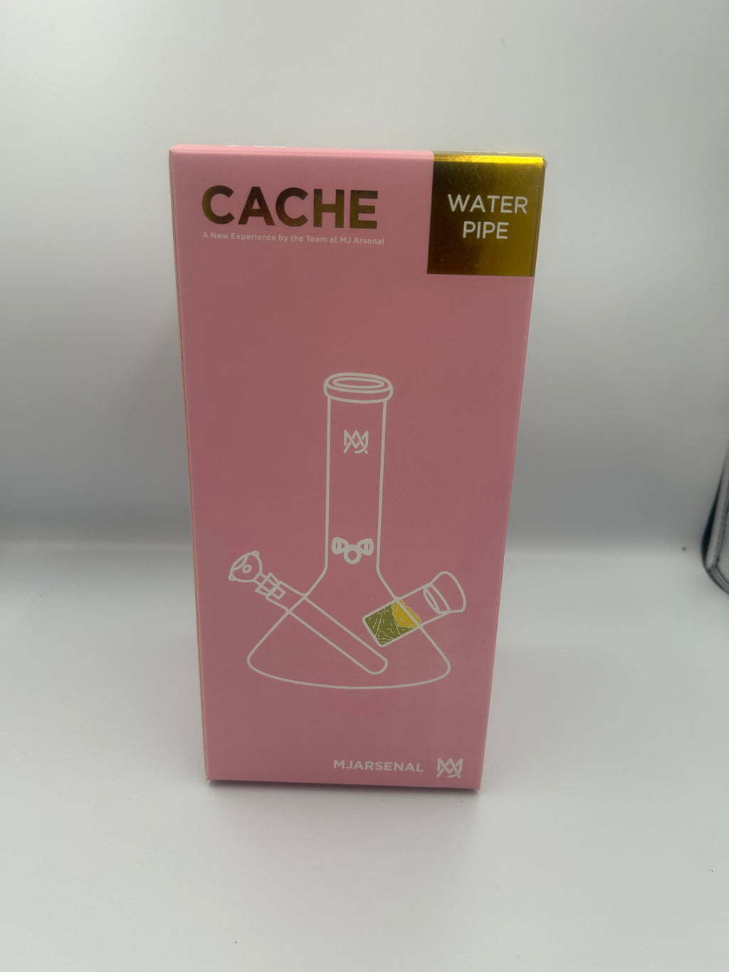 MJ Arsenal Cache Water Pipe | Borosilicate Glass Water Pipe with Hidden Storage