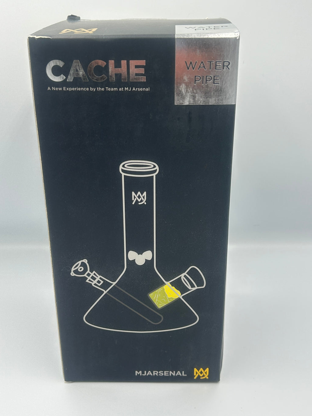 MJ Arsenal Cache Water Pipe | Borosilicate Glass Water Pipe with Hidden Storage