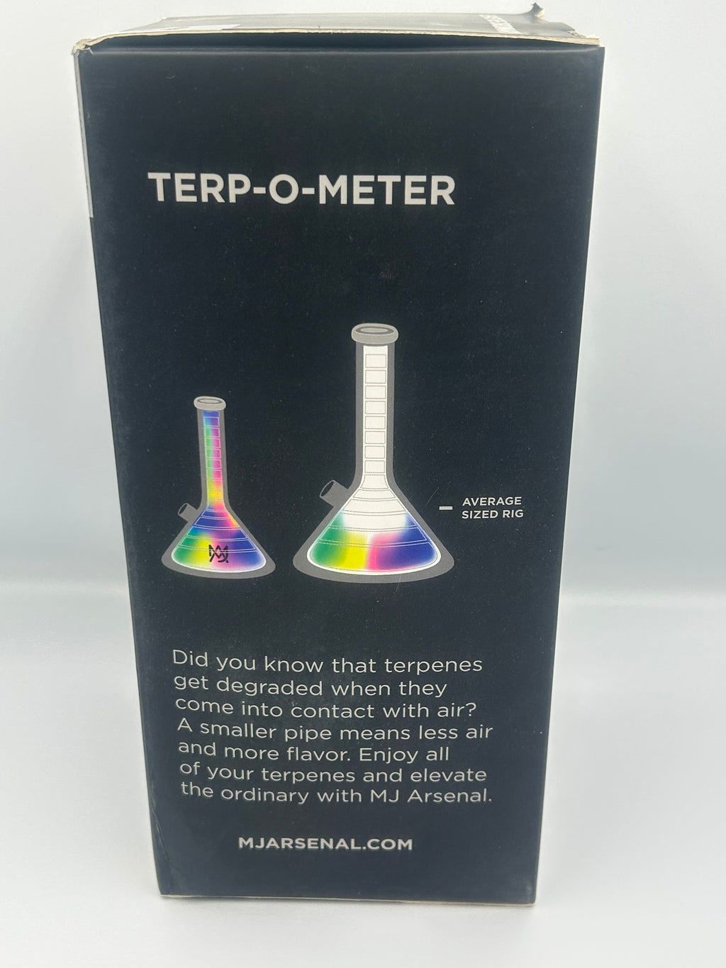 MJ Arsenal Cache Water Pipe | Borosilicate Glass Water Pipe with Hidden Storage