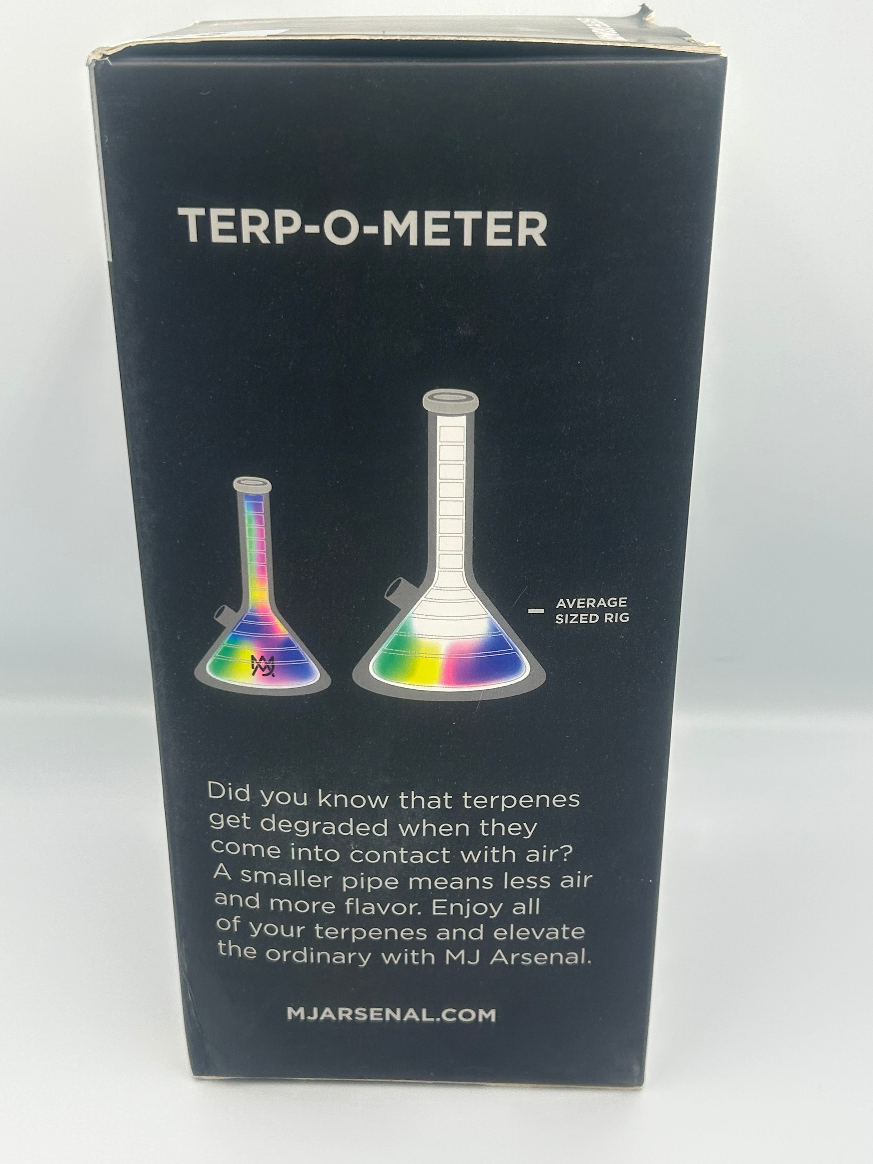 MJ Arsenal Cache Water Pipe | Borosilicate Glass Water Pipe with Hidden Storage