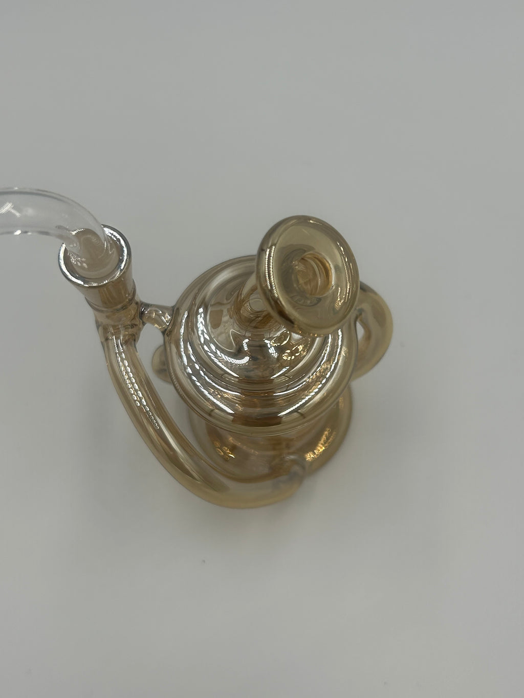 MJ Arsenal Hydra Mini Rig Recycler Dab Rig with 10mm Quartz Banger