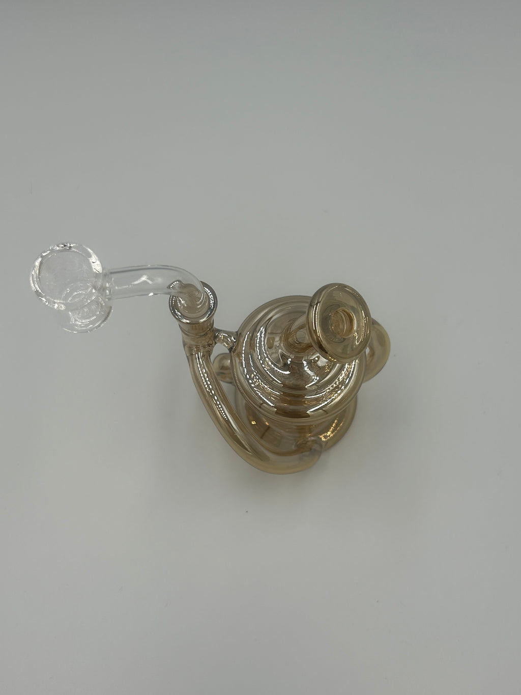 MJ Arsenal Hydra Mini Rig Recycler Dab Rig with 10mm Quartz Banger