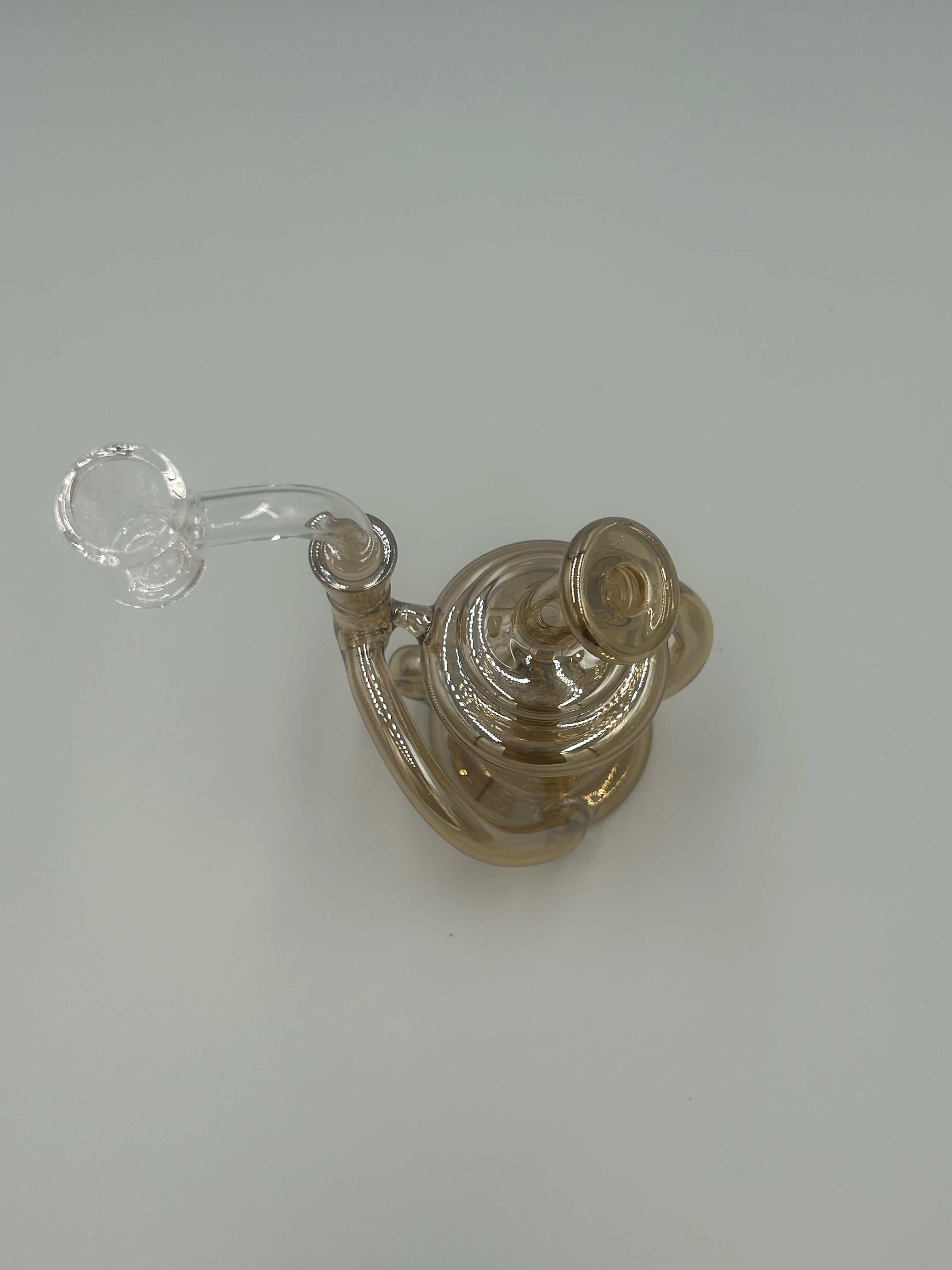MJ Arsenal Hydra Mini Rig Recycler Dab Rig with 10mm Quartz Banger