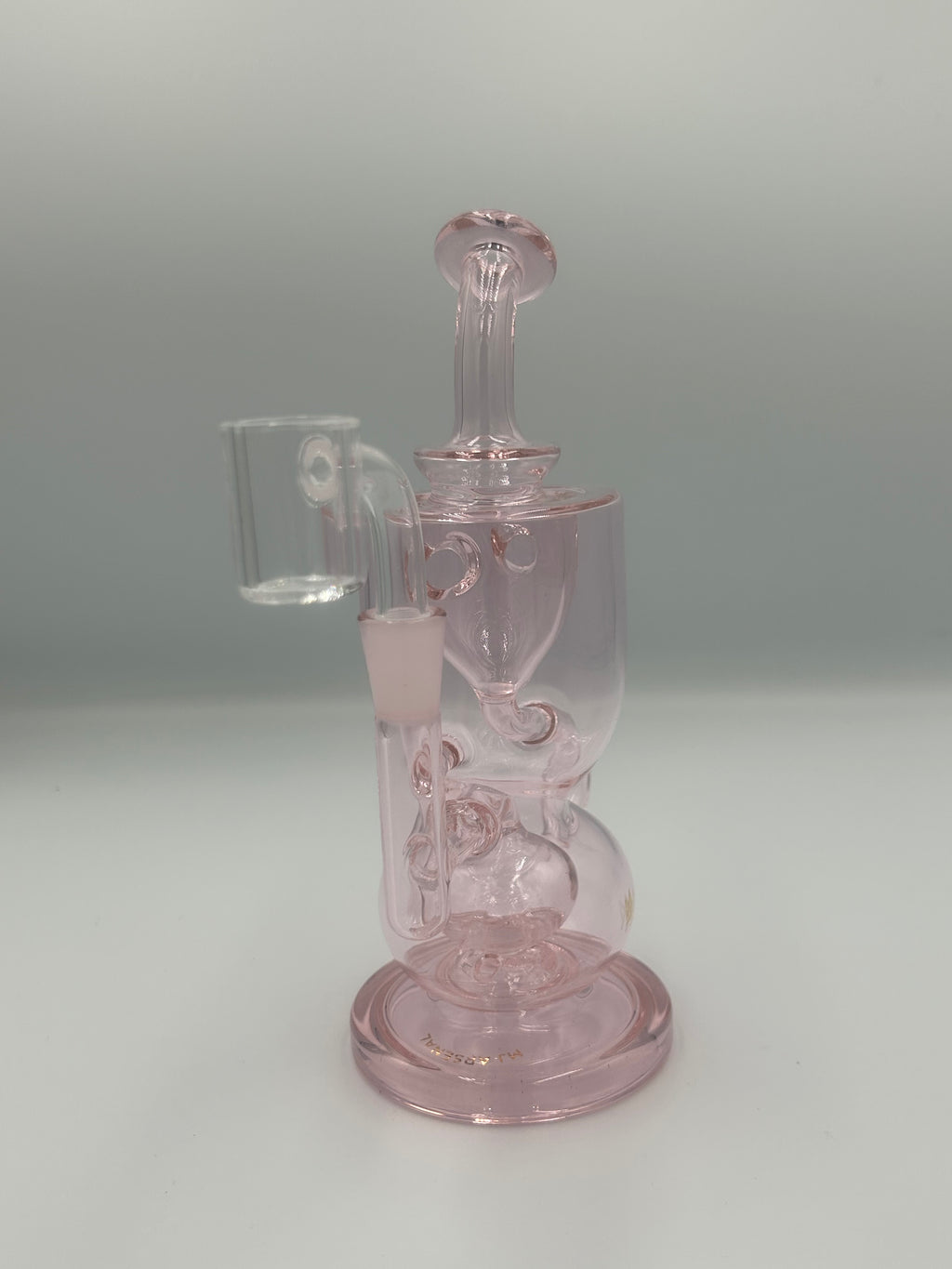 MJ Arsenal Saturn Orbital Series Mini Water Pipe – Circular Perc Borosilicate Glass Bong