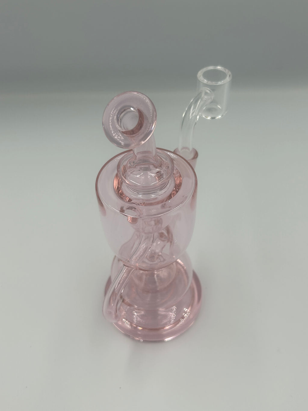 MJ Arsenal Saturn Orbital Series Mini Water Pipe – Circular Perc Borosilicate Glass Bong